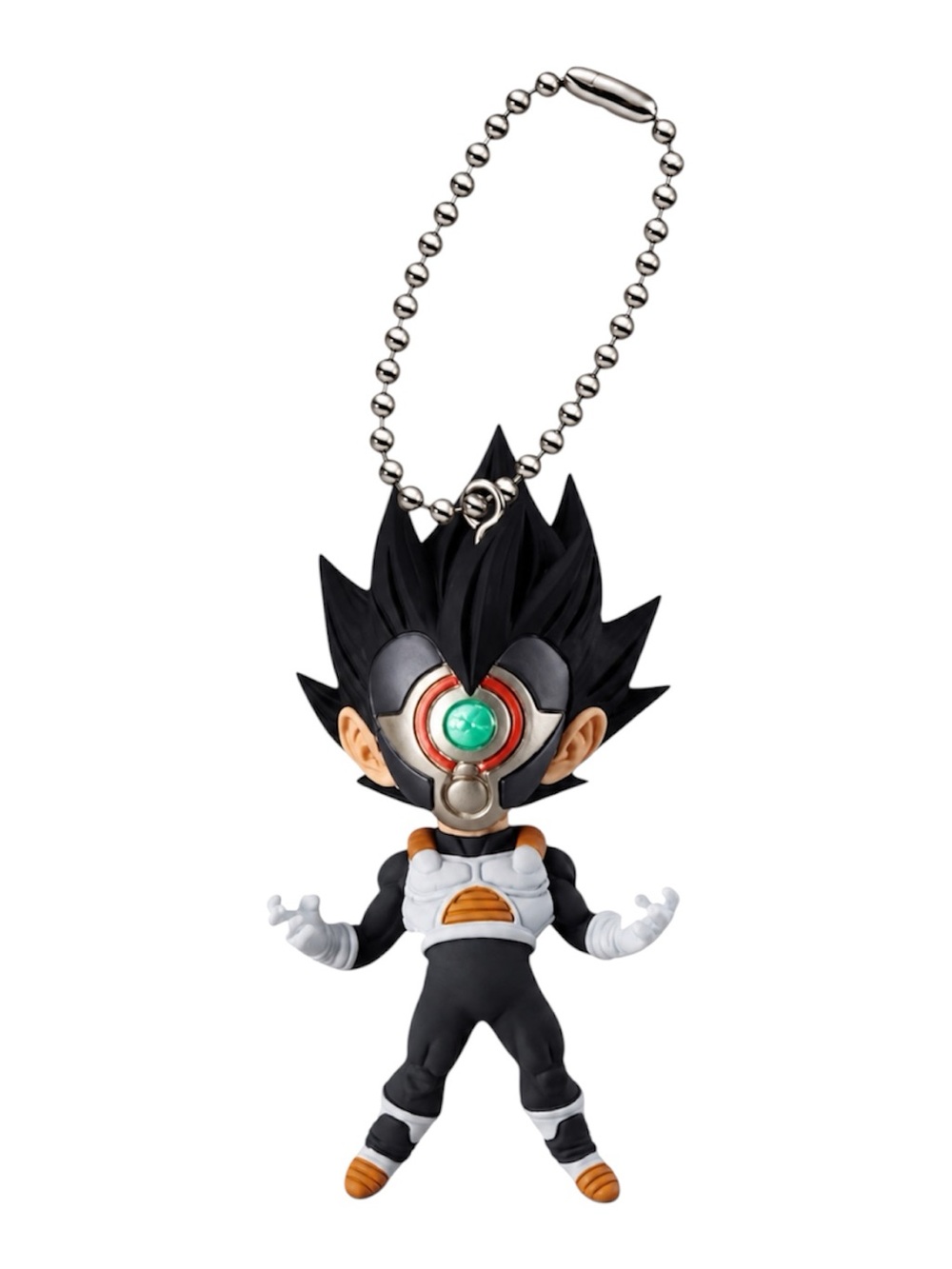 DRAGON BALL GASHAPON KEYCHAIN SUPER UDM BURST 27 - BLACK MASKED SAIYAN VEGETA